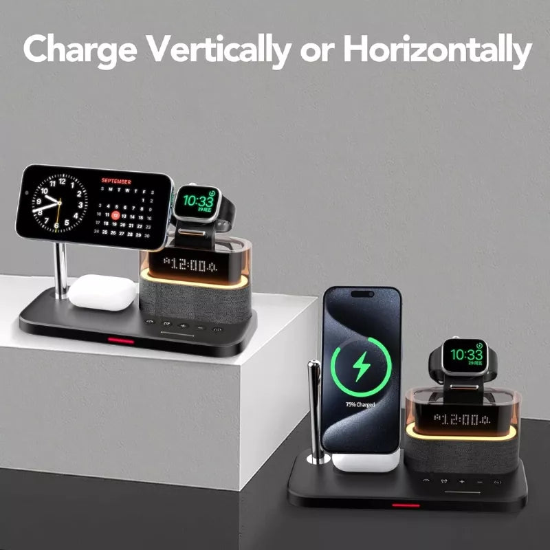 5-in-1 Magnetic Wireless Charging Station