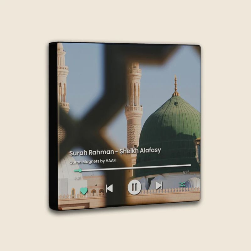 Quran Magnet Mini Speaker – Portable Surah Player