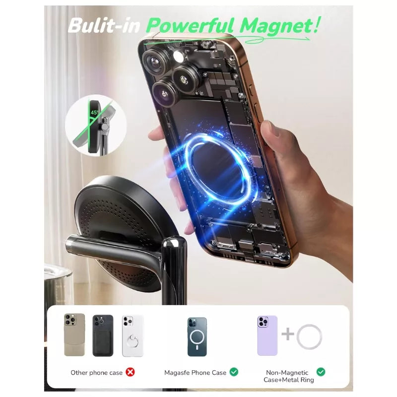 5-in-1 Magnetic Wireless Charging Station