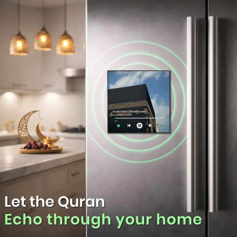 Quran Magnet Mini Speaker – Portable Surah Player