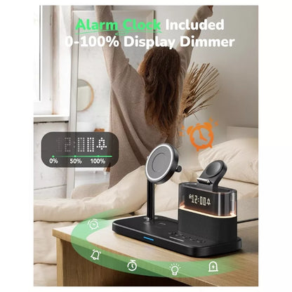 5-in-1 Magnetic Wireless Charging Station