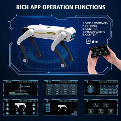 AI Intelligent Mechanical  Dog Robot for Kids