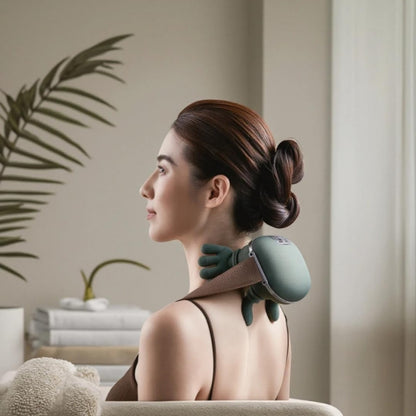 Portable Bionic Heated Neck | Shoulder & Neck Massager | مدلك الكتف والرقبة