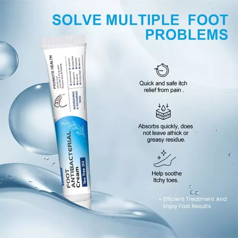 Foot Antibacterial Cream, Athlete's Foot Odor Foot Cream