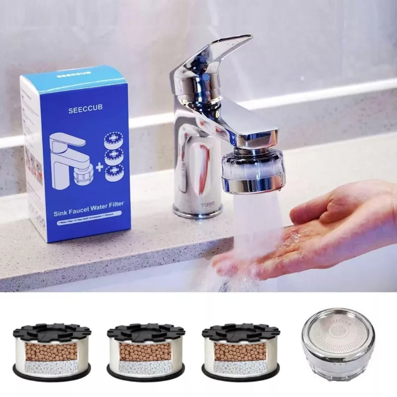 Premium 4-in-1 Long-Lasting Sink Faucet Water Filter
